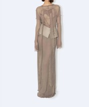 Habey Club transparent gauze heart blouse size S - $3,450.69 MXN