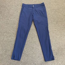 Lululemon M5ADDS ABC Slim-Fit 5 Pocket Pant Size 31 Waist Navy Blue 29” Inseam - £32.88 GBP
