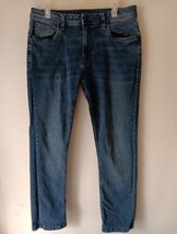 The Perfect Jean NYC Slim Fit Jeans Stretch Denim 33x30 Mens Blue Cotton... - $49.49