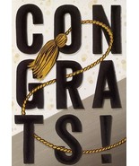 CONGRATS!  - Graduation Greeting Card - 09259 - $51.31 MXN