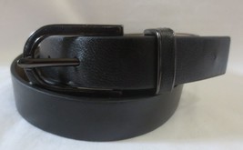 Nwt Calvin Klein Sz. L Black Leather Msrp $45 - £23.56 GBP