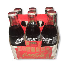 1996 Coca Cola 100 Years Of Olympic Tradition Athens To Atlanta 6 Pack Bottles - £22.93 GBP