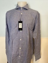 Matinique Trostol BCW Ink Blue Patterned Button Down Shirt, Men&#39;s Size X... - £22.35 GBP