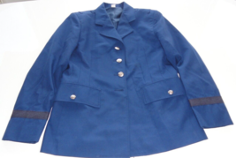4 Button Coat Jacket Dress Blue Uniform Usafa Air Force Academy Cadet Womens 7R - £53.39 GBP