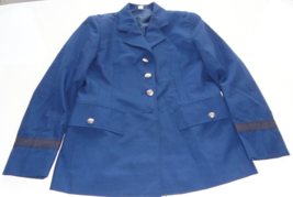 4 Button Coat Jacket Dress Blue Uniform Usafa Air Force Academy Cadet Womens 7R - $66.80