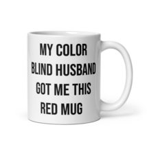 Coffee Mug For Wife Of Color Blind Husband Gag Joke - £15.97 GBP+