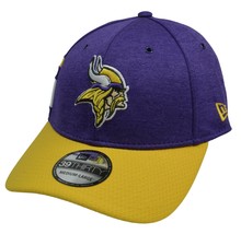 Minnesota Vikings New Era 39THIRTY NFL Team Color Onfield Football Flex Fit Hat - £20.06 GBP