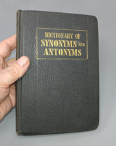 Dictionary of Synonyms &amp; Antonyms Joseph Devlin 1st ed. Hardcover Reference 1938 - £10.23 GBP