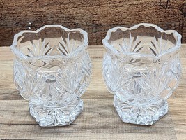 Princess House 24% Genuine Lead Crystal Vase Dish Trinket Holder - MATCH... - $24.72
