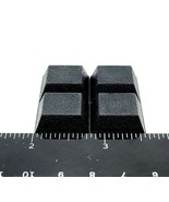 Rubber Stick On Feet 5/16&quot; Tall x 3/4&quot; Square for Electronics 3M Backing... - £7.51 GBP
