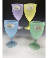 Summer Scapes Stotter &amp;Norse Plastic Wine Glasses 12oz Spring Summer - $20.00