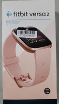 Fitbit Versa 2 Activity Tracker - Petal/Copper Rose Open Box Free Shipping  - £65.99 GBP