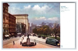 Union Square Greater New York City NY UNP Raphael Tuck 1518 DB Postcard W14 - £5.41 GBP