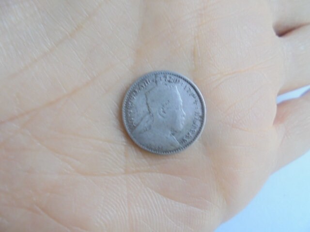 1/2 BIRR MENELIK II Ethyopia Original coin in Silver Italian colony Africa Coin  - $19.00
