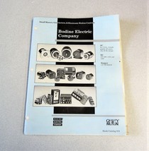 Bodine Electric Company Stock Catalog S-9 1987 Edition NG/2C4200 - $17.44