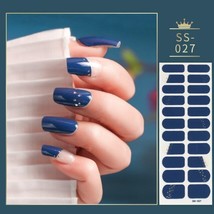 SS 027 Full size Nail Wraps Stickers Polish Manicure Art Self Stick Deco... - $5.00