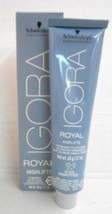 Schwazkopf IGORA ROYAL HIGH LIFTS Professional Hair Color Creme ~ 2.1 fl. oz.!!  - £6.31 GBP+