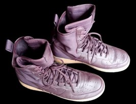 Nike  Air Force 1 High Shoes Sneaker  Deep Burgundy Gum Mens Size 12 - £56.26 GBP
