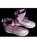 Nike  Air Force 1 High Shoes Sneaker  Deep Burgundy Gum Mens Size 12 - £54.50 GBP