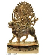 Maa Durga Metal Idol free shipping gift Navratre Showpiece  11 cm Brass ... - €23,49 EUR