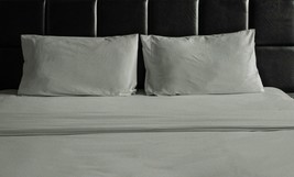 Very Soft &amp; Cool Bamboo Feel 1800 Thread Count 4 Piece Bed Sheet Set 12 Colors! - £14.01 GBP