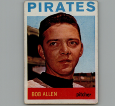 1964 Topps #209 Bob Allen Pittsburgh Pirates Vintage Baseball Card - $3.95