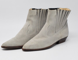 Westie Womens Ankle boots Suede Gray 7 US - £46.51 GBP