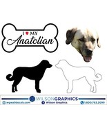 Anatolian - Dog Breed Decals (Set of 16) - Sizes in Description - $14.95
