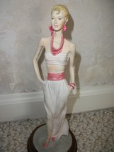 Adielle Fashion in Pink Dress Figurine,1983, 11 inches tall  (#0476/1) - £31.44 GBP