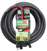 ProX XC-XLREC25 | 25ft XLR / IEC Combo Cable *MAKE OFFER* - £50.76 GBP