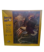 SunsOut 500 Piece Jigsaw Puzzle American Eagle by Ruane Manning 18&quot;x24&quot; - £12.45 GBP