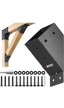 4Pcs 45 Degree Angle Support Brackets, 4x4 (Actual 3.5&#39;&#39;x3.5&#39;&#39;) 3.5×3.5（... - €93,32 EUR