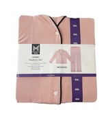 Members Mark Womens Size 16 X-Large Pajamas Notch Collar Button Shirt Pa... - $27.06 CAD