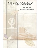 To My Husband With Love On Your Birthday - Birthday Greeting Card - 2335C - $2.79