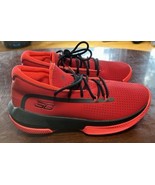 Under Armour UA SC 3Zero III Shoes Red Steph Curry Low Top Sneakers - $1,337.04 MXN