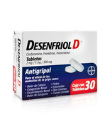 Desenfriol D~High Quality OTC Cold &amp; Flu Adult Health Care~Box 30 Tablets - £19.65 GBP
