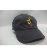 Browning Hat Gray Hook Loop Baseball Cap - £15.97 GBP