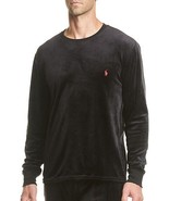 Polo Ralph Lauren Velour Crewneck Sleep Shirt Black ( L ) - £63.43 GBP