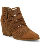 Vince Camuto Niranda Suede Perforated Booties, Multi Sizes Brown Moss VC... - $2,207.98 MXN