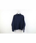 Vtg Y2K American Eagle Womens XL Wool Donegal Fisherman Cable Knit Sweat... - $1,831.52 MXN