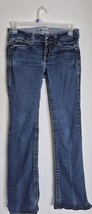 Ariat Real Denim Distressed Slit Cut Jeans Women&#39;s Size 29Sx32 - $375.04 MXN