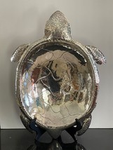 Huge Emilia Castillo Mexico Sterling Silver Turtle Centerpiece Dish 1,957 Grams - £7,830.44 GBP