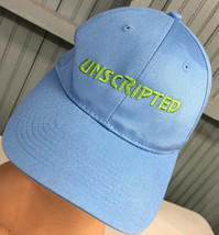 Blue Unscripted Adjustable Baseball Hat Cap - $17.34
