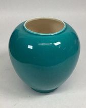 Vintage La Mirada Mandarin Turquoise Glazed Vase - 8”H - $24.75