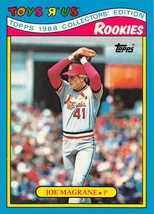 1988 Topps Toys R Us Rookies #15 Joe Magrane St. Louis Cardinals ⚾ - £0.69 GBP