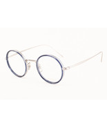 Oliver Peoples G. Ponti-2 1292T 5315 Brushed Chrome / Blue Eyeglasses + ... - $467.78 CAD