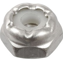 Hillman 882778 Stainless Metric Nylon Insert Stop Nuts M5-0.80, 3-Pack - $11.23