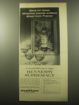 1959 Hennessy Cognac Ad - Send for these attractive brandy snifters - £12.08 GBP