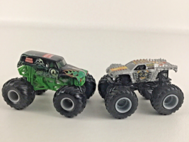 Hot Wheels Monster Jam Grave Digger Max-D Die Cast Vehicles 1:64 Scale Toy Lot - £19.42 GBP