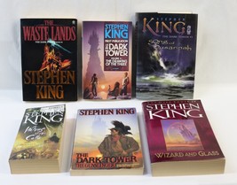 Lot Of 6 Stephen King The Dark Tower Series (#1-6) 1, 2, lll, IV, V &amp; VI - £27.49 GBP